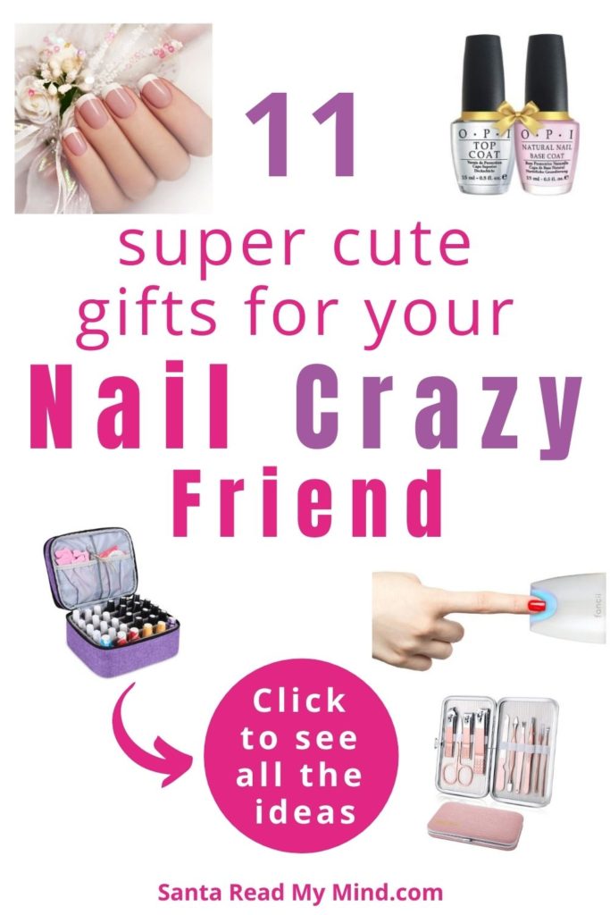 11 super cute gifts for your nail crazy friend  (Gifts for Nail Lovers that they'll use and appreciate)